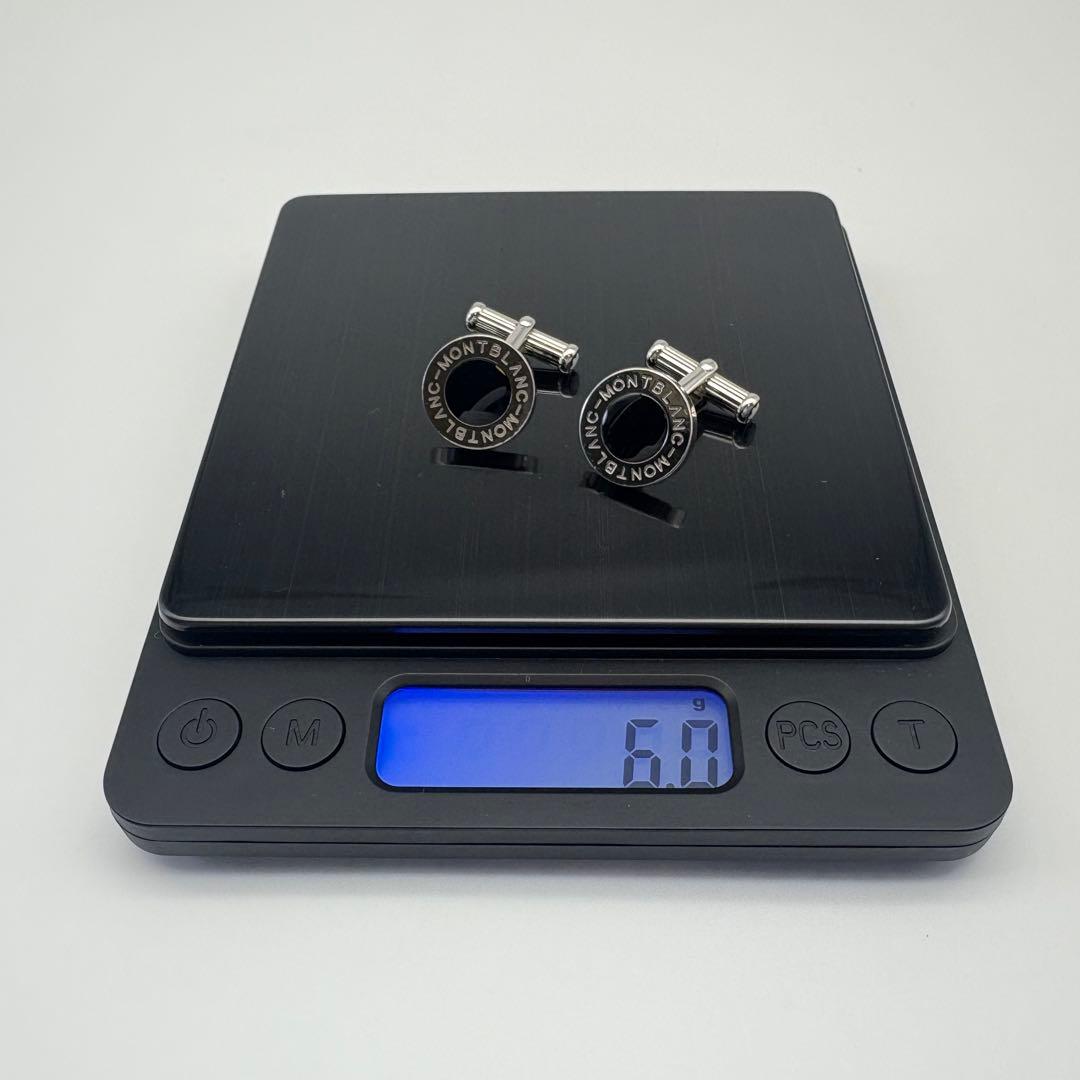 MONTBLANC モンブラン カフリンクス カフスボタン シルバー ブラック