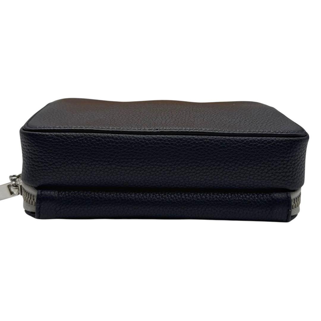 6175 極美品 ディオール ダブルジップポケット ショルダーバッグ 20AW