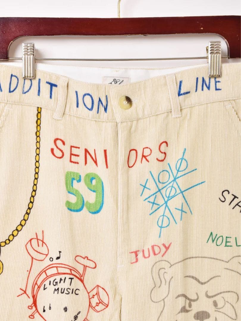 【希少】memorial corduroy widn pants