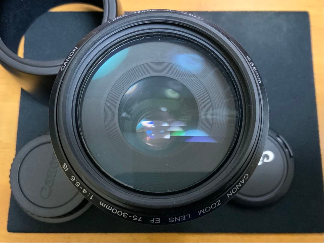 Canon EF 75-300mm f/4-5.6 III ズームレンズ