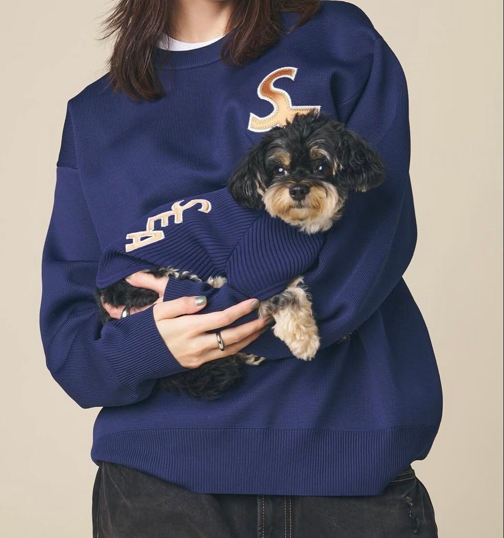 メンズウェア WIND AND SEA Patch Crew Sweater \"Navy\"