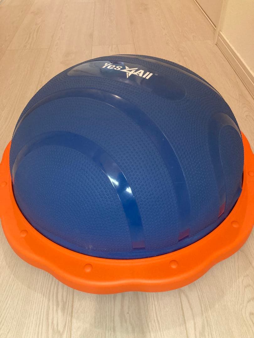 Yes4All バランスボール 青/オレンジ 直径60cm