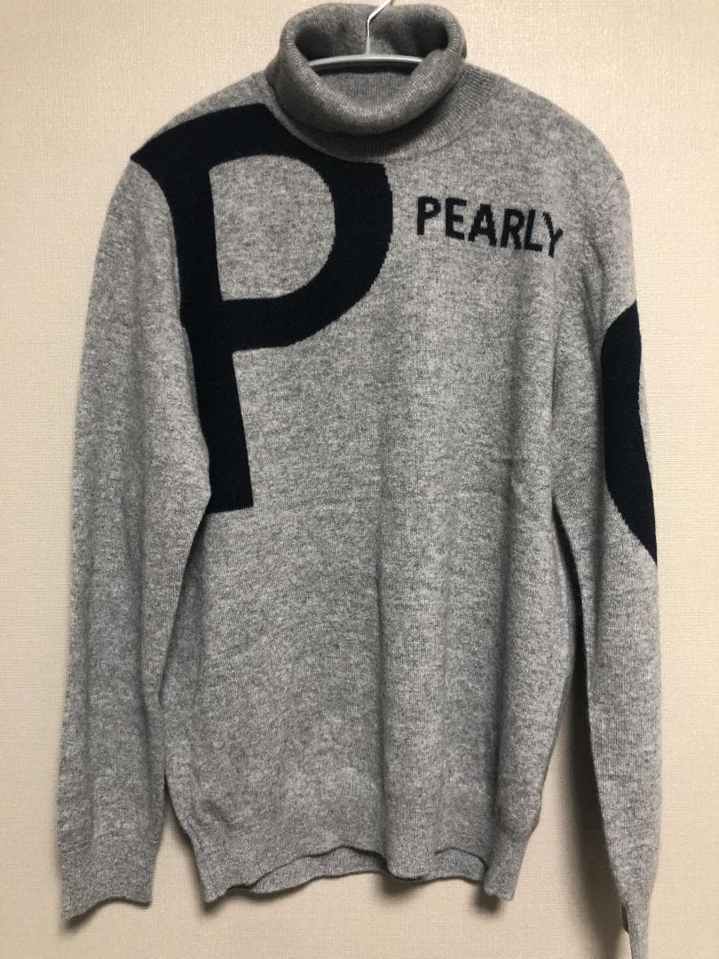 未使用 カシミヤ ハイネックニットセーター カシミヤ100% 6 XL グレー