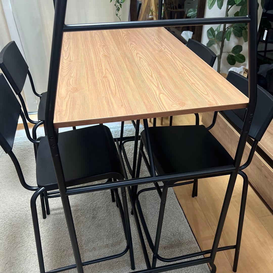 【美品】IKEA ホーヴェルード テーブル チェアセット