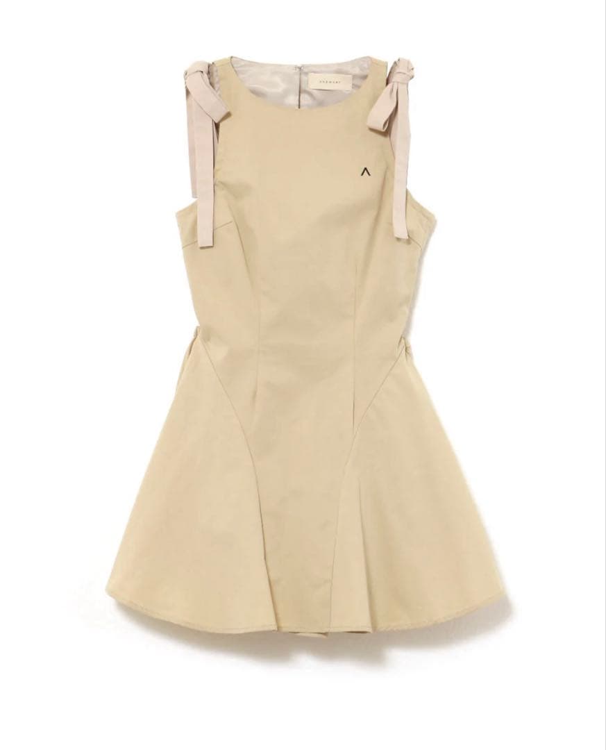 ワンピース Jozy ribbon flare mini dress andmary
