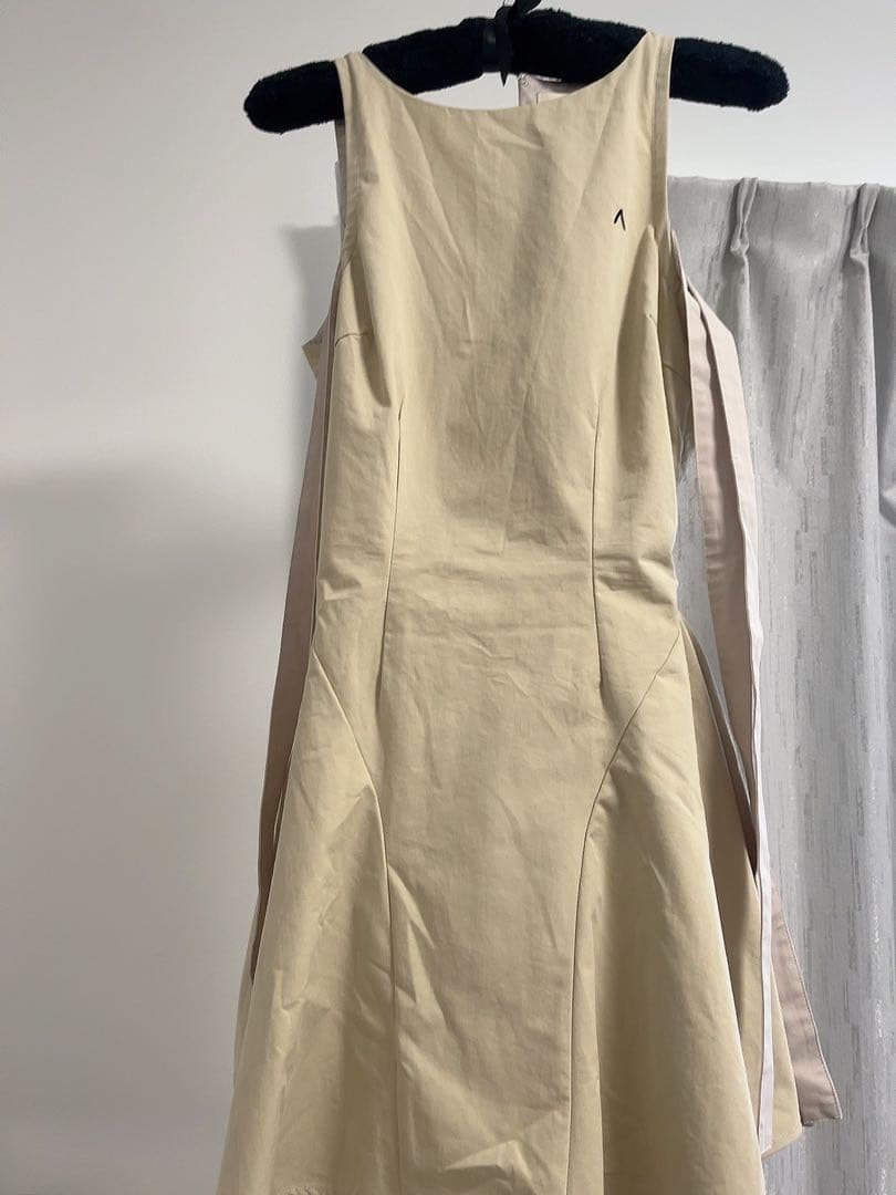 ワンピース Jozy ribbon flare mini dress andmary