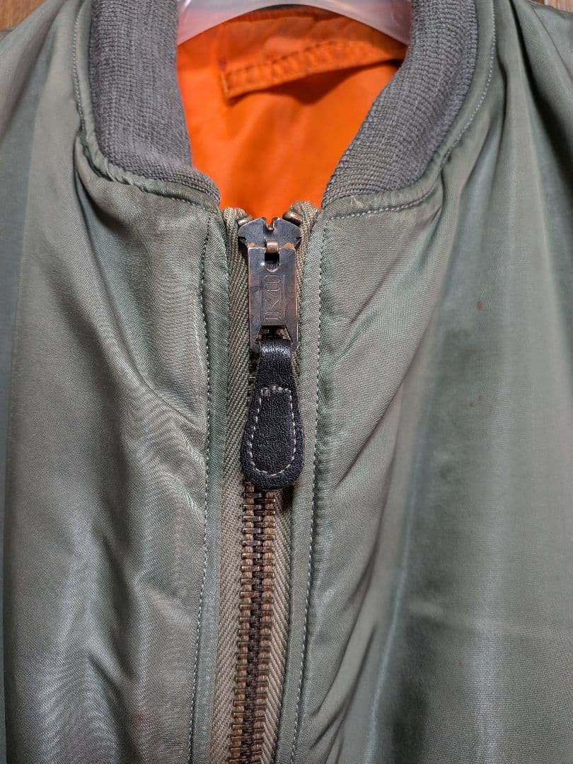 実物 MA-1 1960年代 MIL−J−8279C