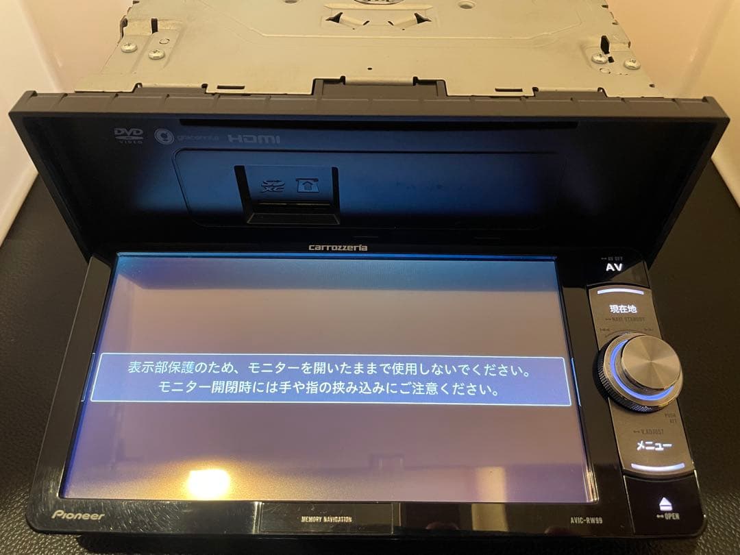 楽ナビAVIC-RW99 12月更新2025年地図最新第2.0.0.版オービス