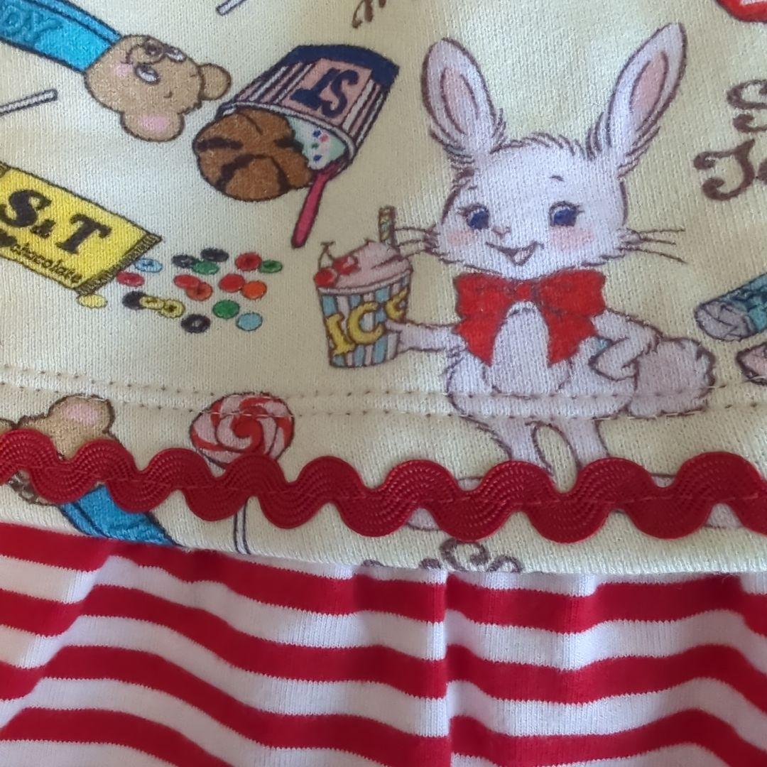 新品シャーリーテンプル　総柄プリント　ワンピース