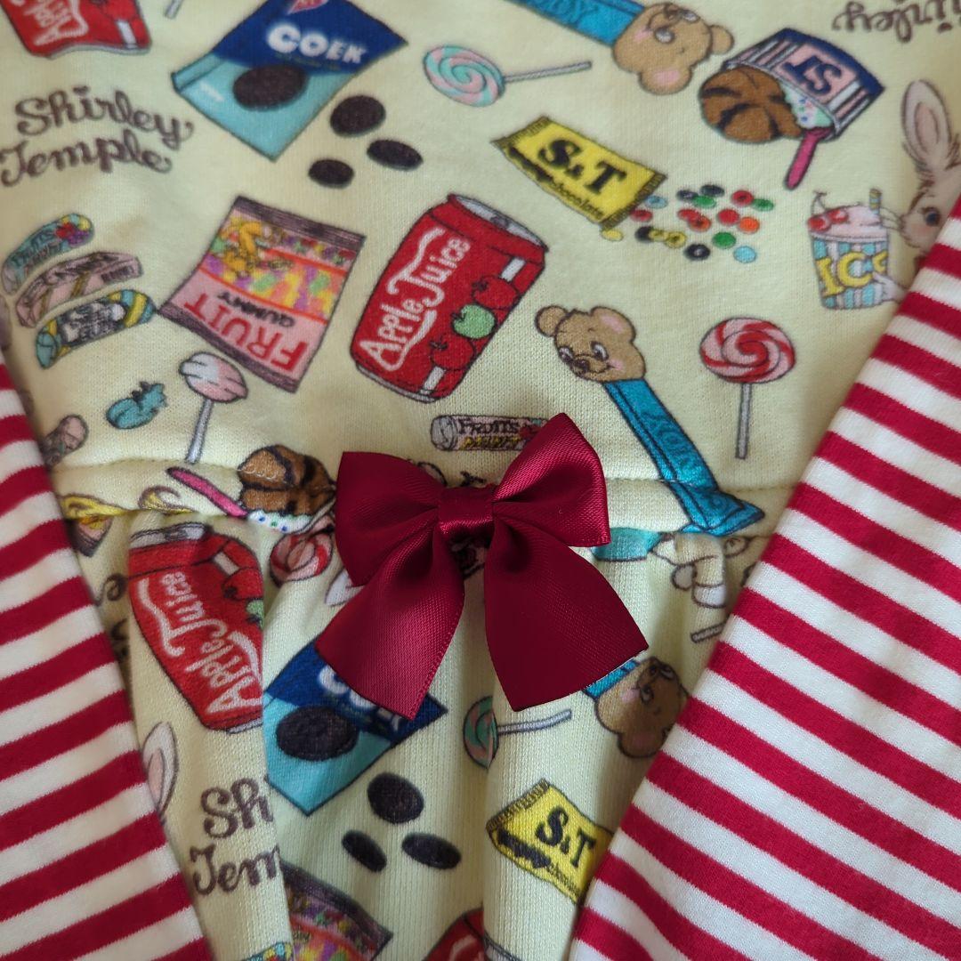 新品シャーリーテンプル　総柄プリント　ワンピース