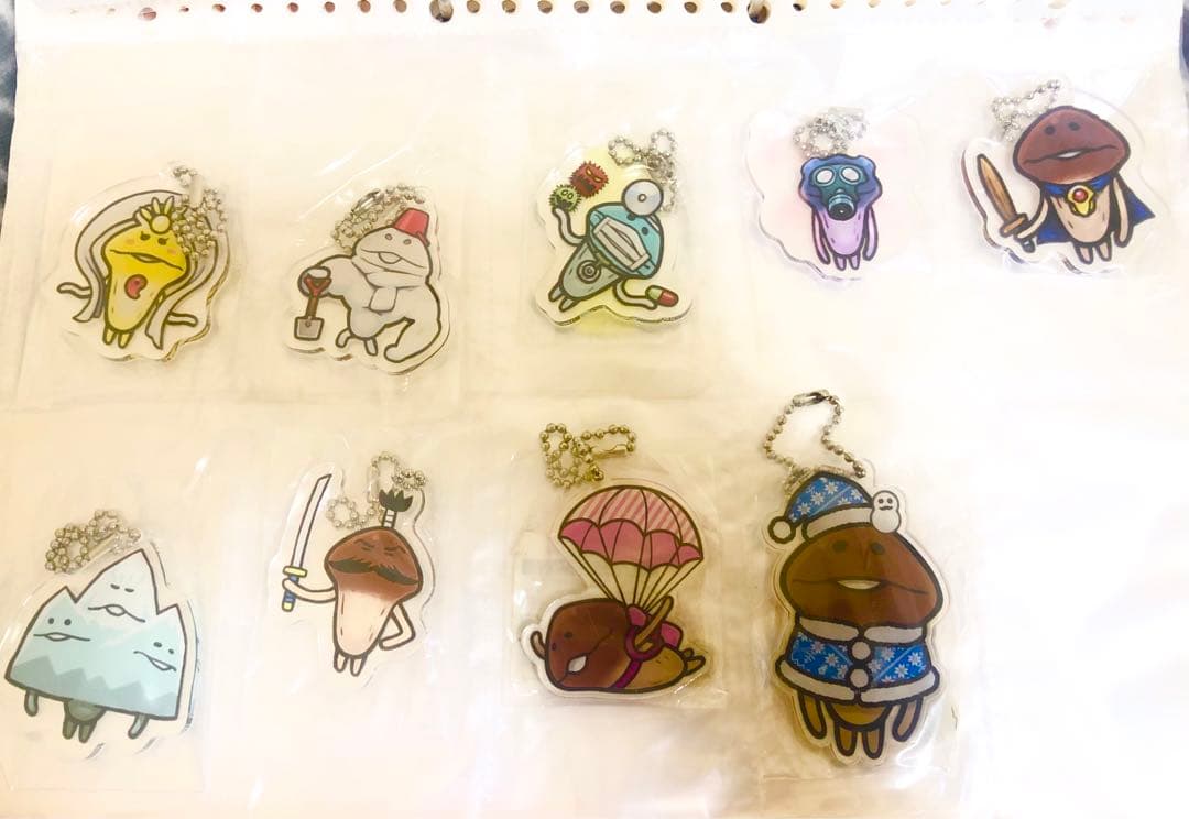 なめこ　大なめこ展　東京なめこ市場　アクキー　79個セット　限定　レア　なめこ