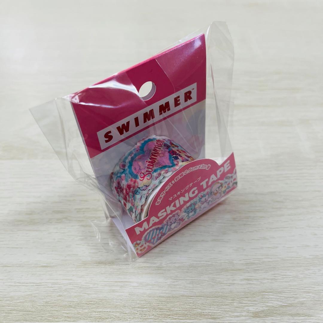 swimmer セリア マスキングテープ アクリルクリップ - メルカリ