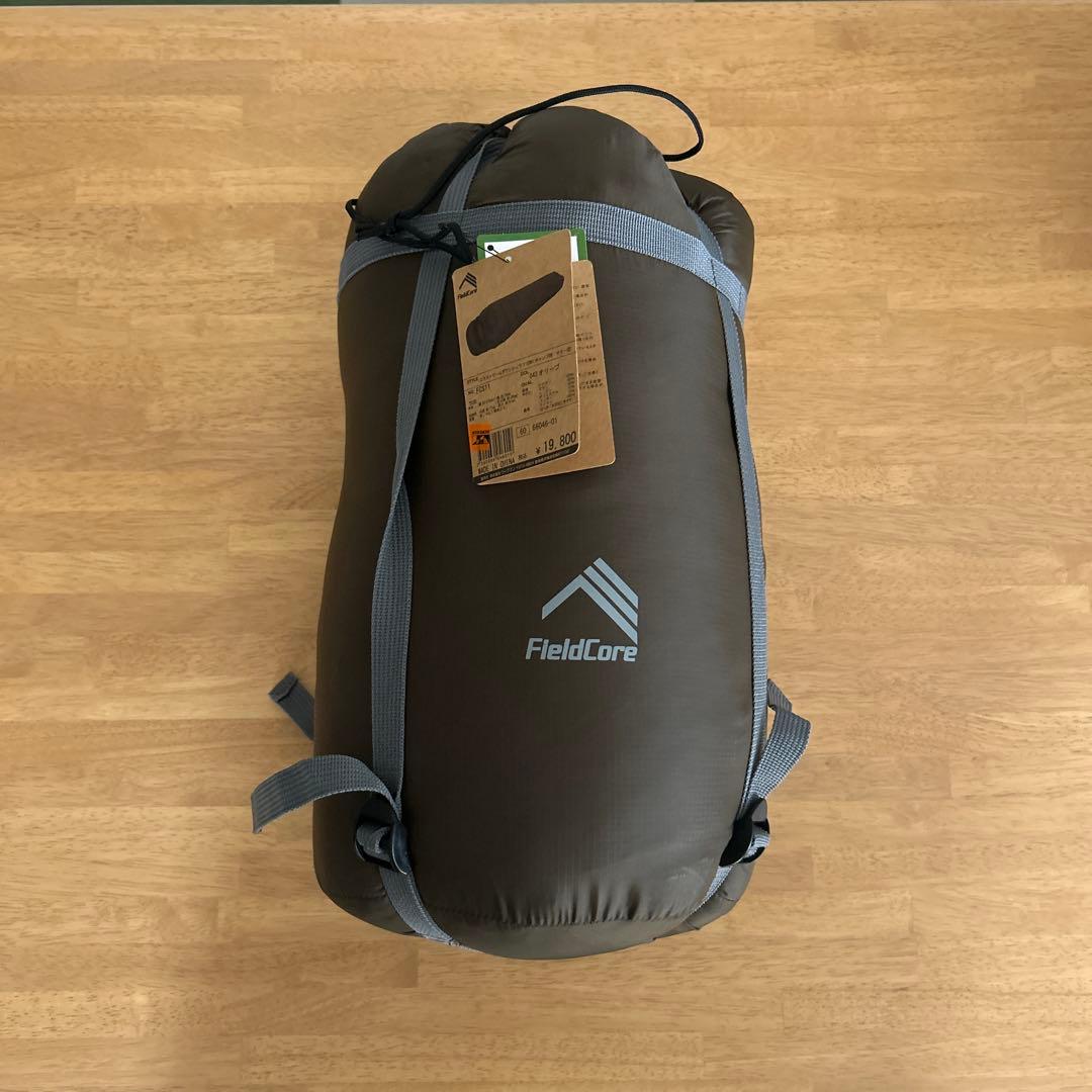 FieldCore エクストリームダウンシュラフ1290 オリーブ ワークマン快適