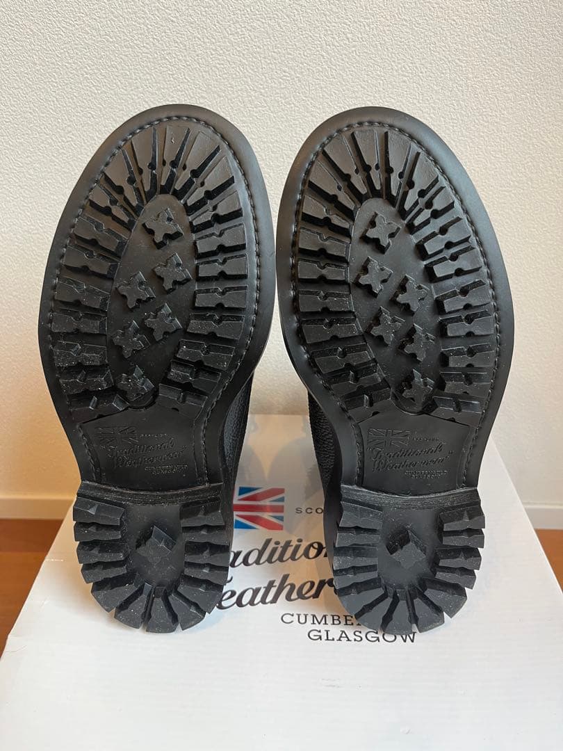 トラディショナルウェザーウェア　 レインブーツ　ブラック　24.5cm