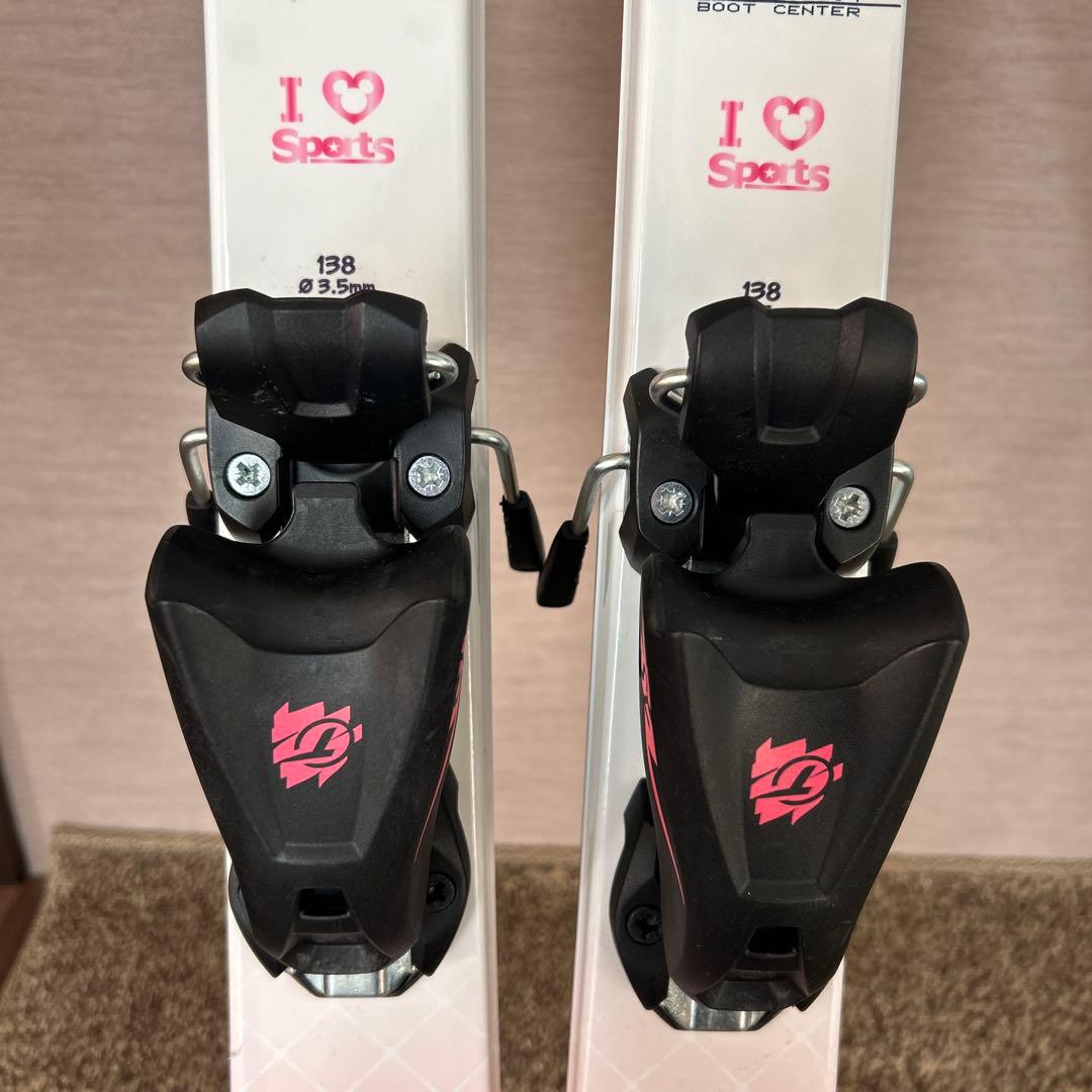 キッズ スキー2点セット138cm