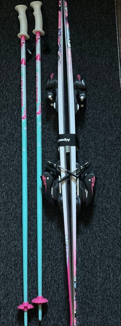 キッズ スキー2点セット138cm