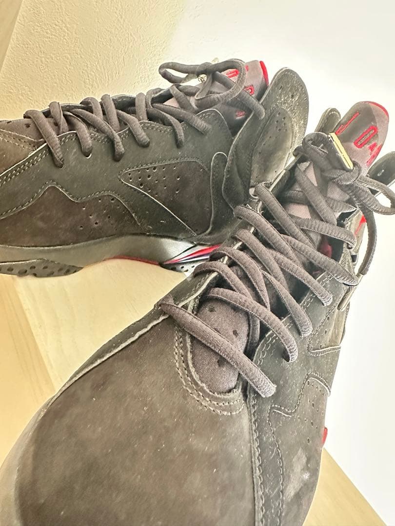 【激レア】 NIKE AIR JORDAN7 RETRO グレー/黒/赤