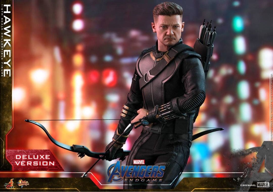 ホークアイ デラックス版 マーベル ホットトイズ フィギュア 新品 未開封