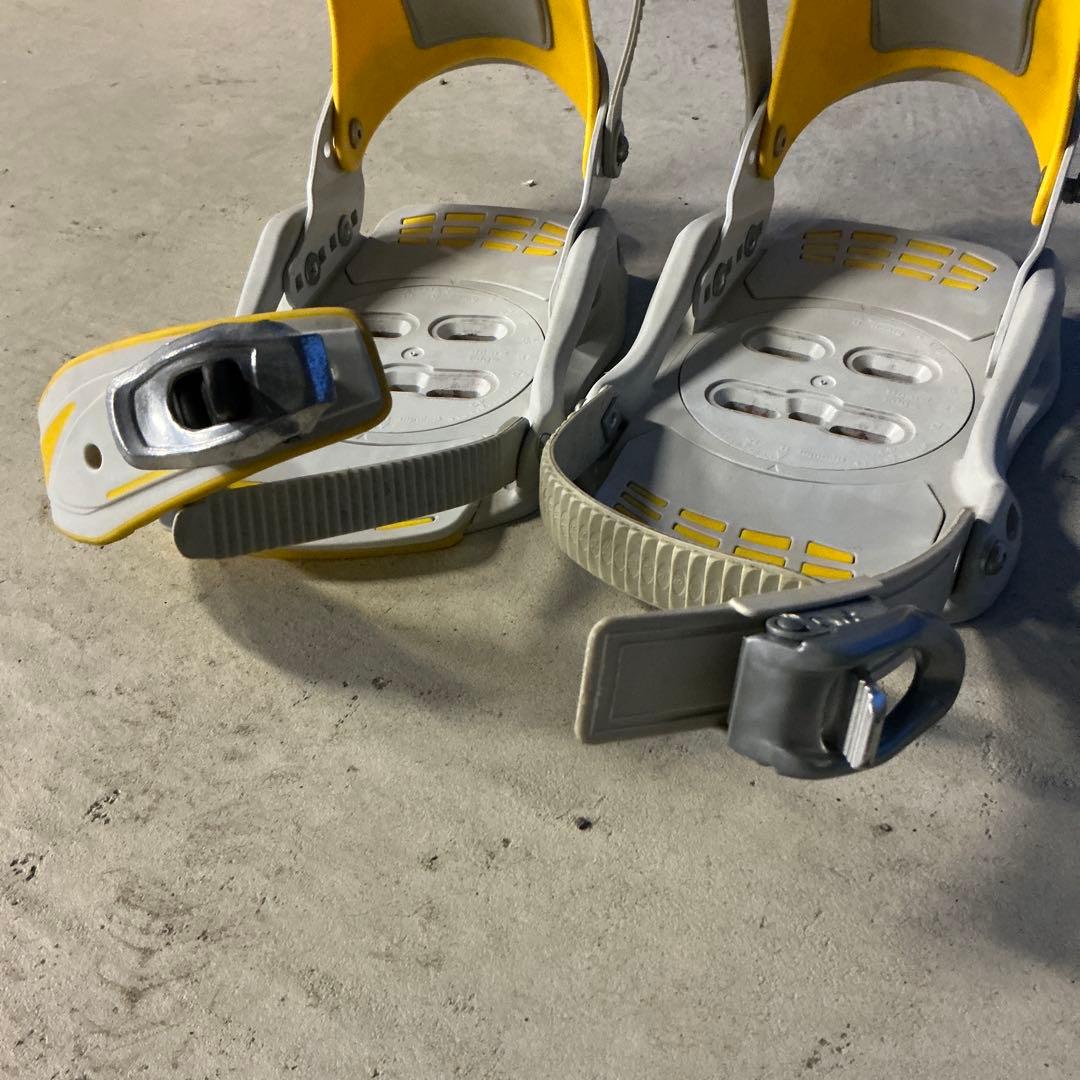 ドレイク DRAKE F-50 ビンディング バインデイング イエロー×グレー