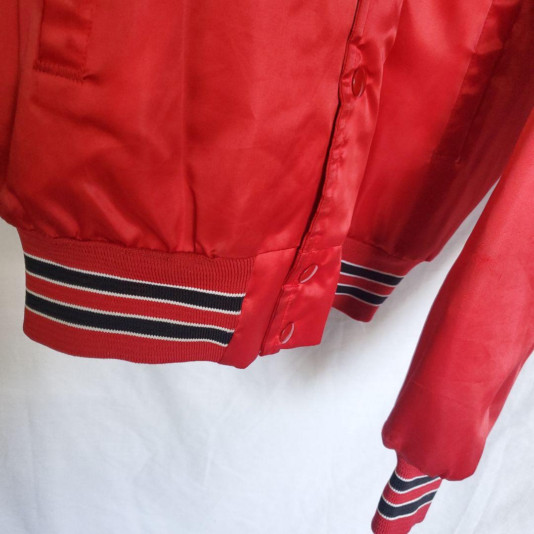 ブルズ BULLS スタジアムジャンパー ジャケット 牛 スタジャン 赤