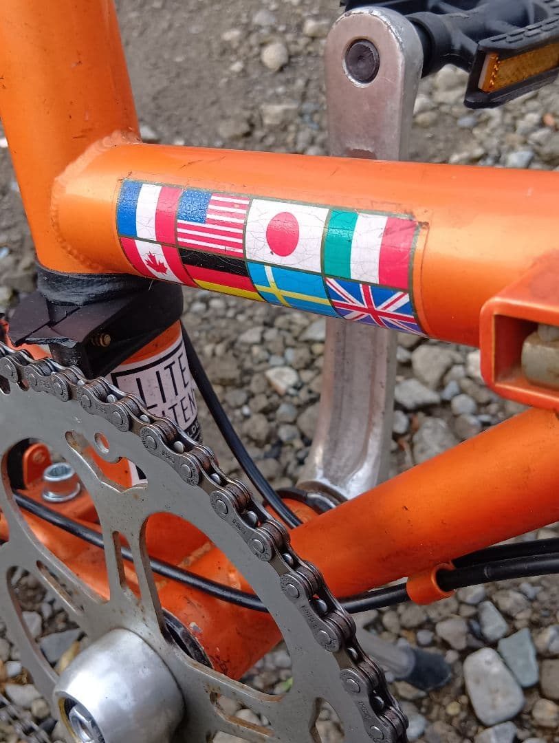 しょう　DAHON 折りたたみ自転車 オレンジ