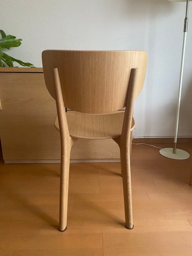 【April】マルニ木工 Roundishチェア（板座) オーク 1脚 ②