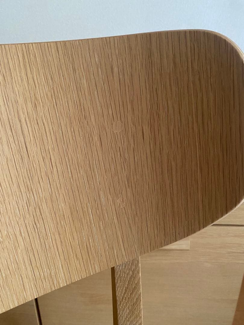 【April】マルニ木工 Roundishチェア（板座) オーク 1脚 ②