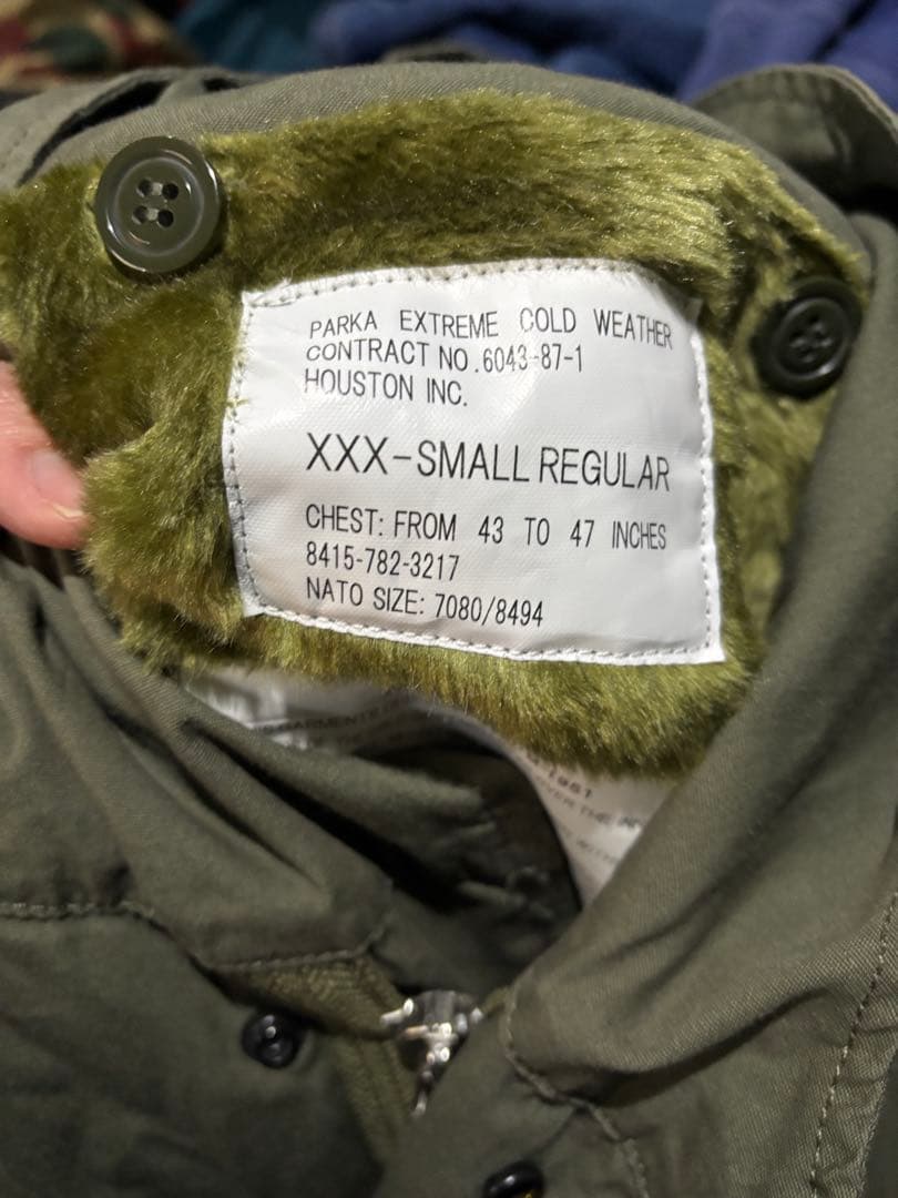 名作】青島 HOUSTON M-51 モッズコート XXX-Small - メルカリ