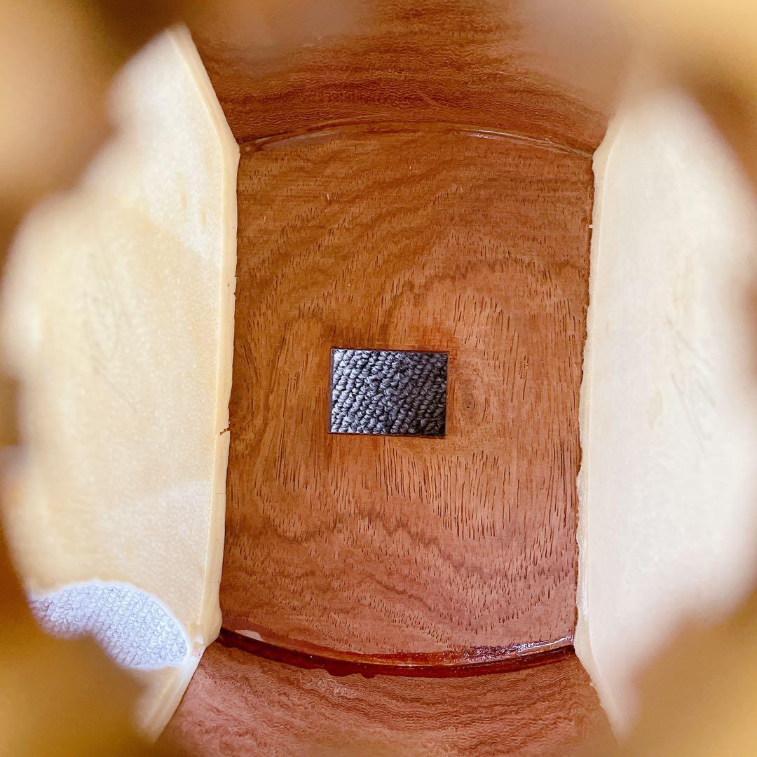 津軽三味線 花梨 一本溝 東さわり 犬皮 太棹 丸打胴 和楽器