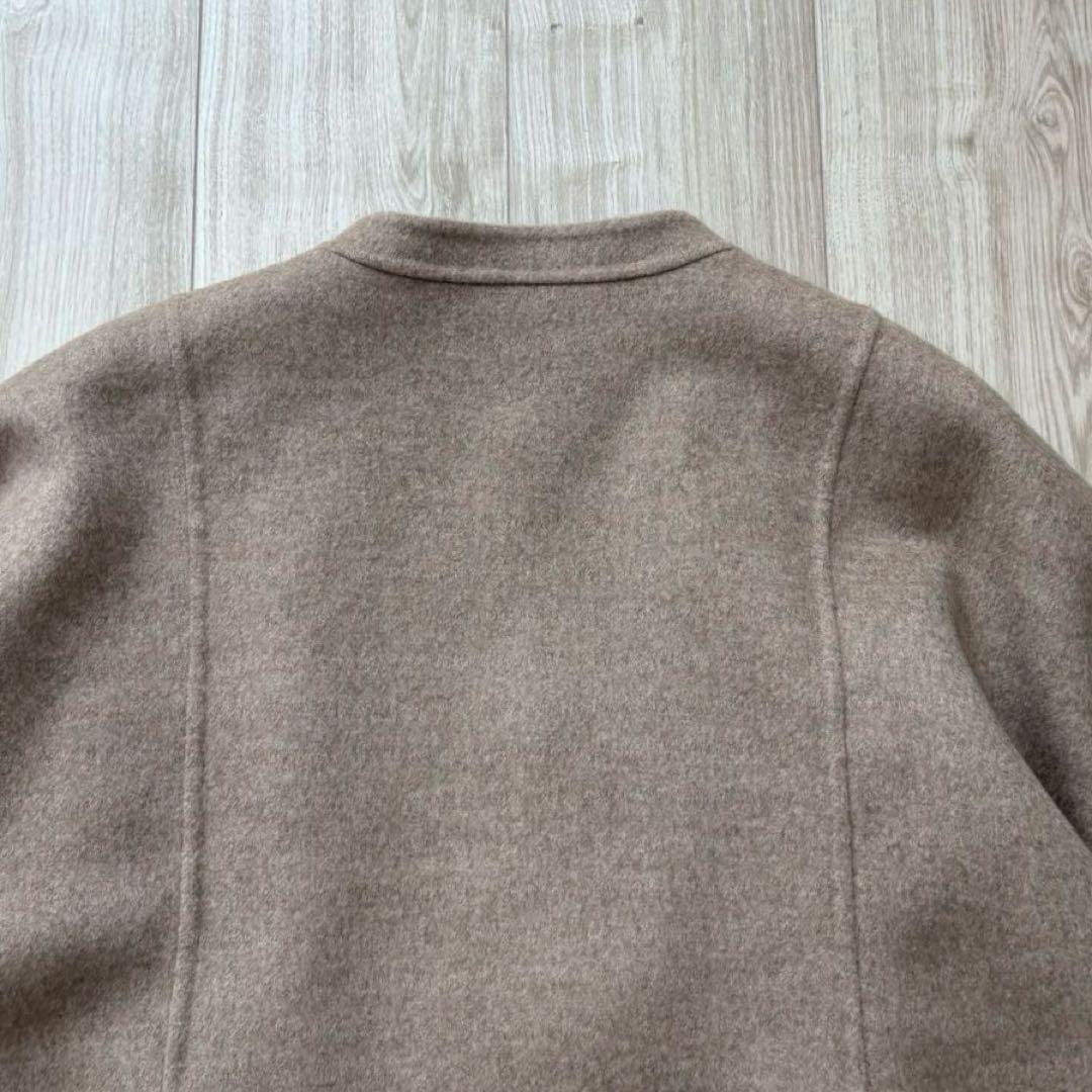 【極美品】FOXEY BOUTIQUE 現行 カシミヤ100% リバーコート L