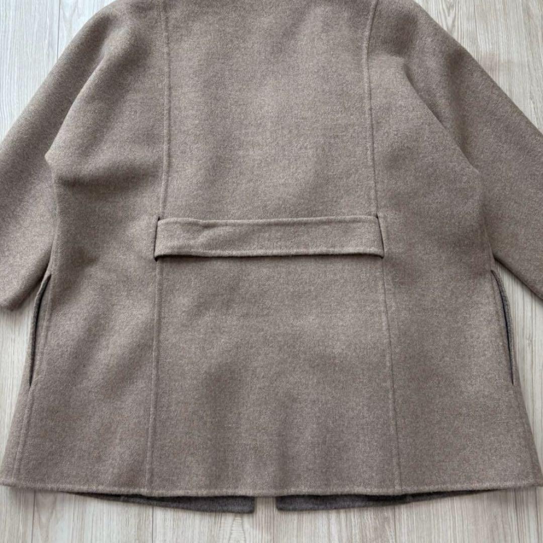 【極美品】FOXEY BOUTIQUE 現行 カシミヤ100% リバーコート L