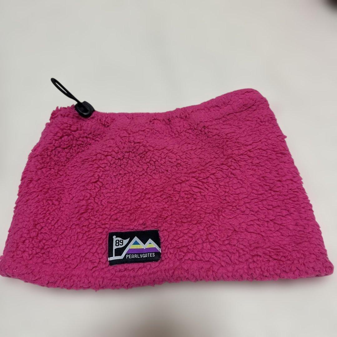 pearly gates パーリーゲイツ ネックウォーマー - メルカリ