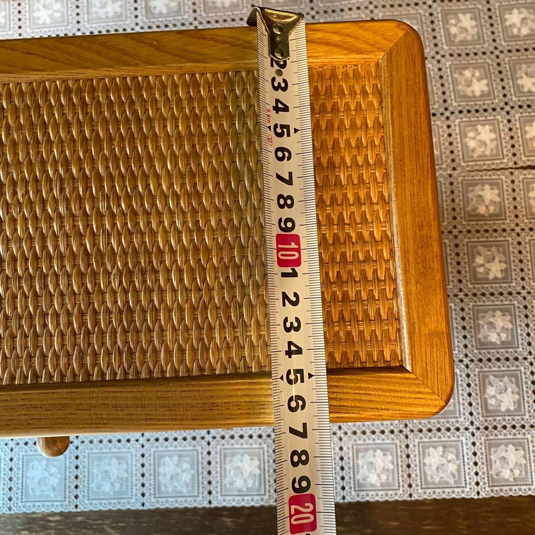 未使用 ジュエリーケース 籐 ラタン インテリア アンティーク 小物入れ