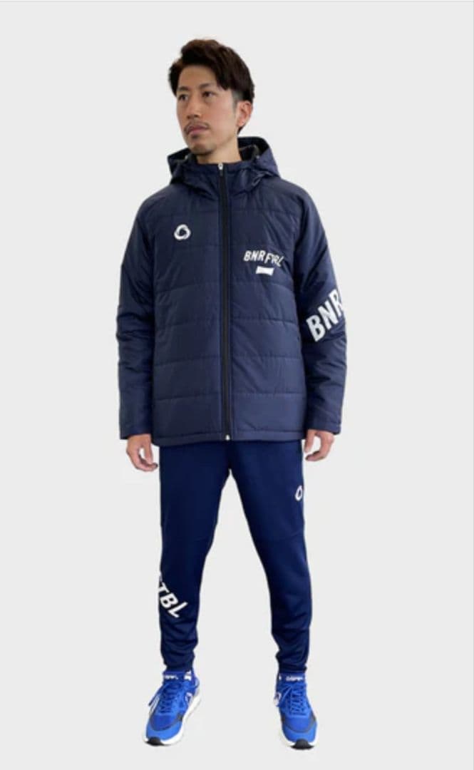 新品/未使用【ボネーラ bonera 中綿ジャケット ハーフコート】L