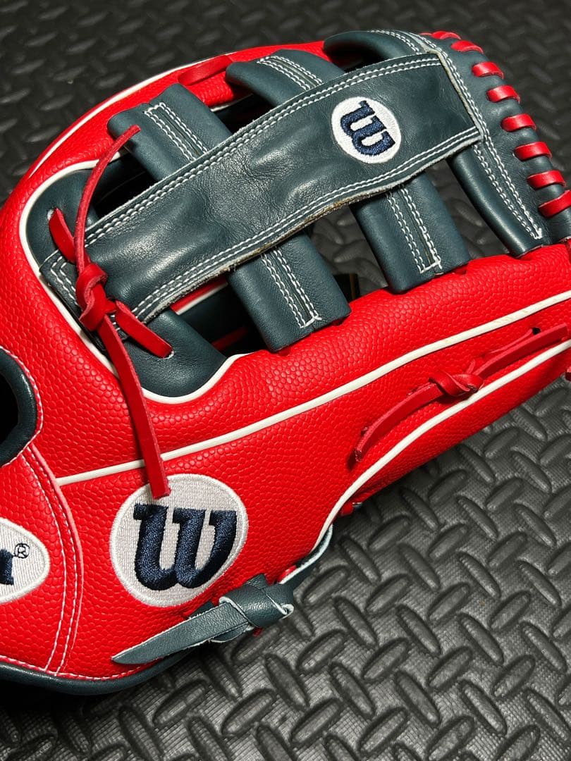 新品 ウィルソン ワナビーヒーロー 軟式 外野用 グローブ 00型 デュアル
