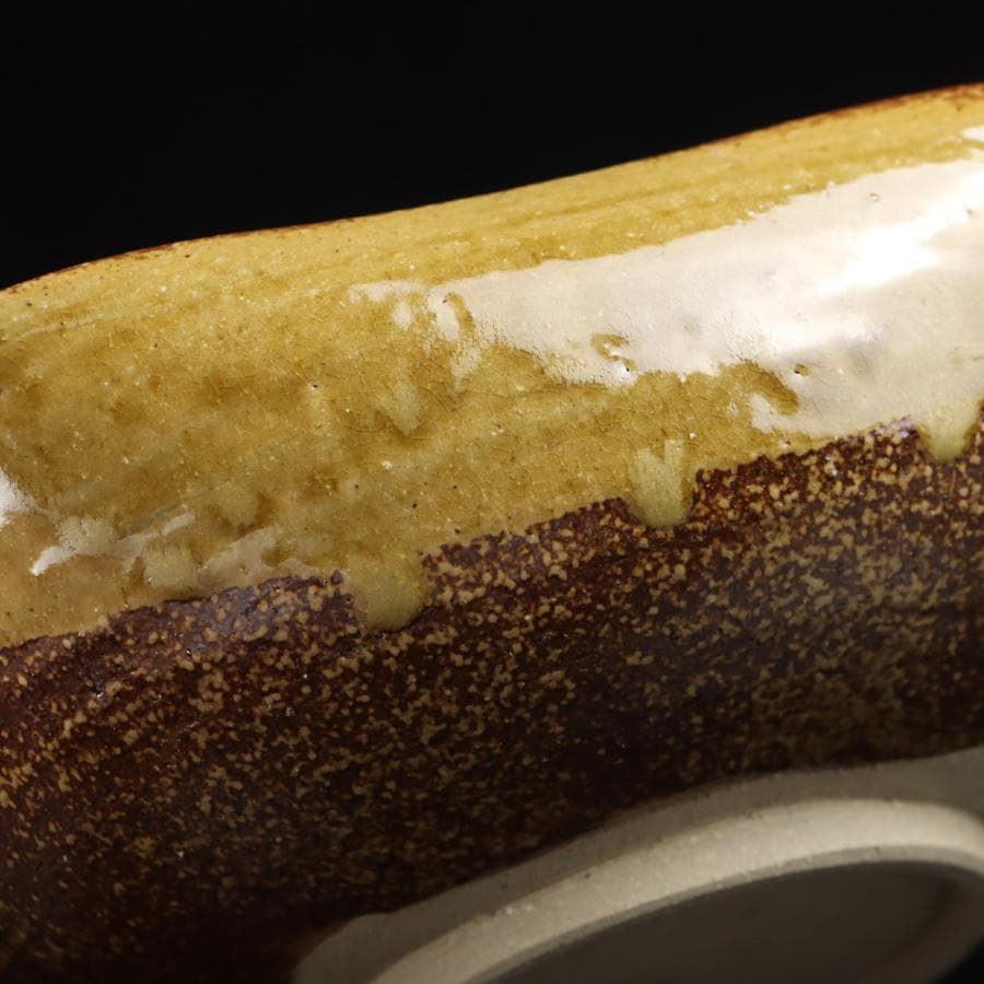 Y2904-1 茶道具 志戸呂 広前心斎 鉢 菓子鉢 共箱 #14の通販｜www.myxop.com