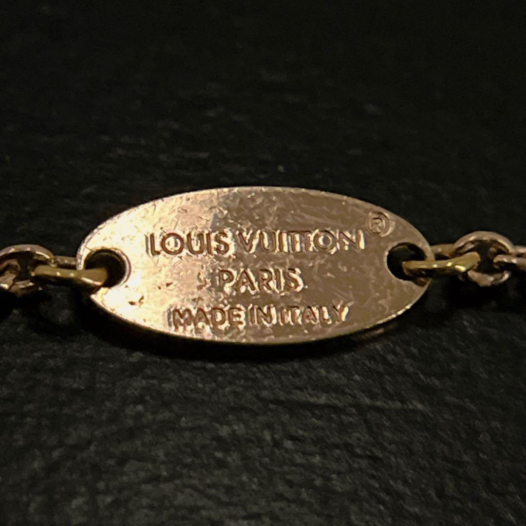 ルイヴィトン　LVアイコニック　ブレスレット　ピンクゴールド　ラインストーン