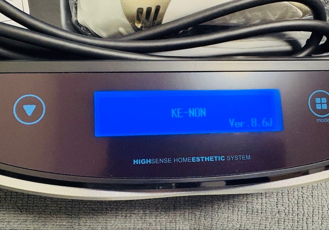 【ほぼ未使用/カートリッジ残99.99%】KE-NON ケノン　脱毛器 8.6