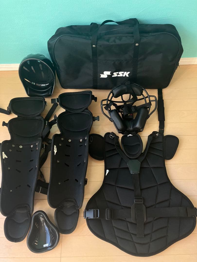 【SSK】エスエスケイ　硬式野球　キャッチャー防具セット 捕手用