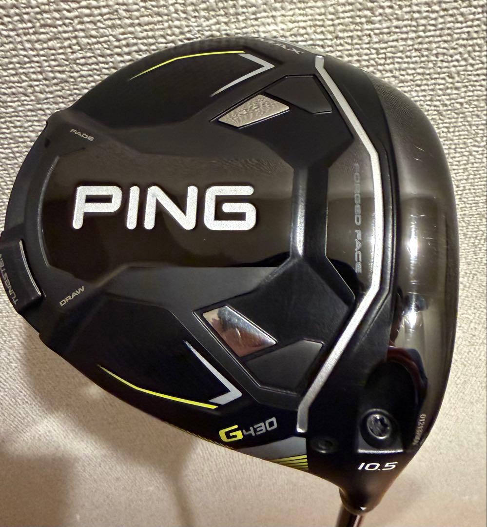 PING G430 MAX ドライバー 10.5度ヘッドカバーレンチ付き