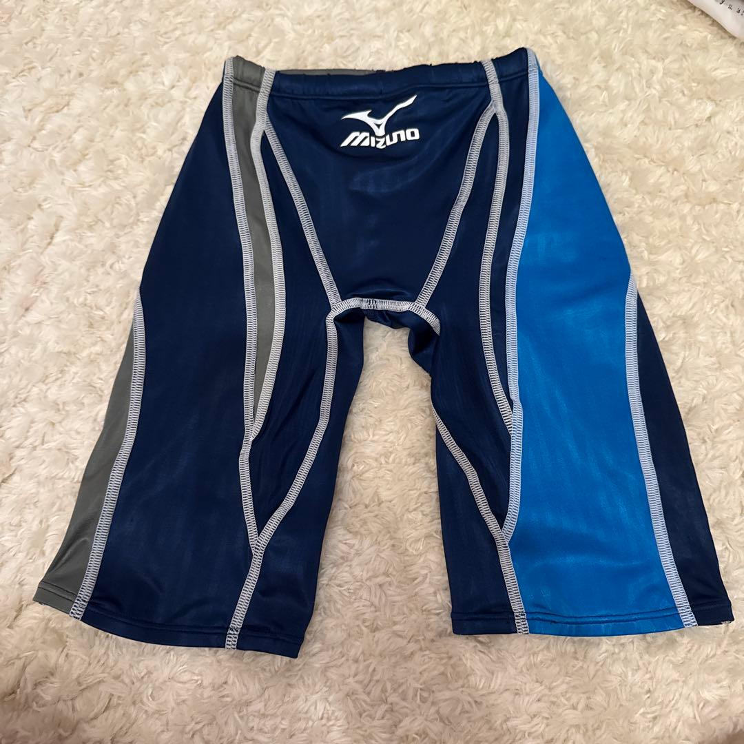 Mizuno ウォータージーン競泳用水着 ネイビー/ブルー