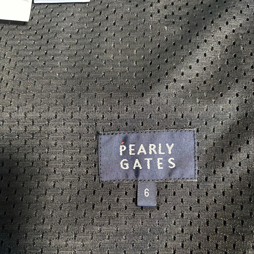 パーリーゲイツ P e ＷJQヘリポン　ハーフパンツ濃紺×黄色サイズ6