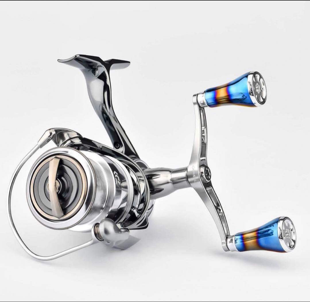 ゴメクサス　98mm ダブルハンドル チタンノブ　ダイワ　ルビアス　セルテート