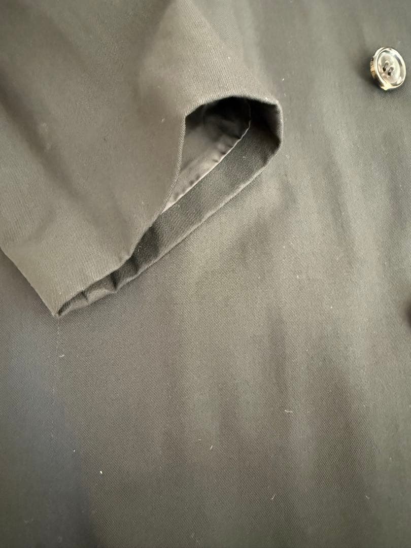 コムデギャルソン　ローブドシャンブル ブラック フード付きコート