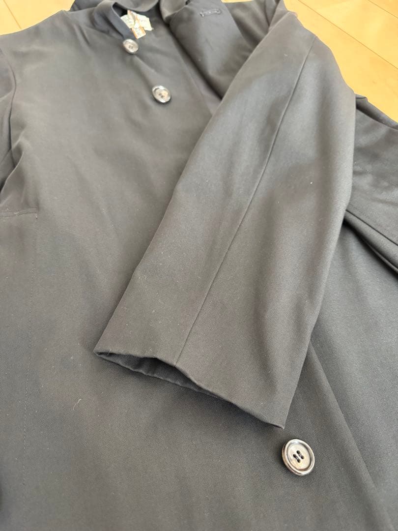 コムデギャルソン　ローブドシャンブル ブラック フード付きコート