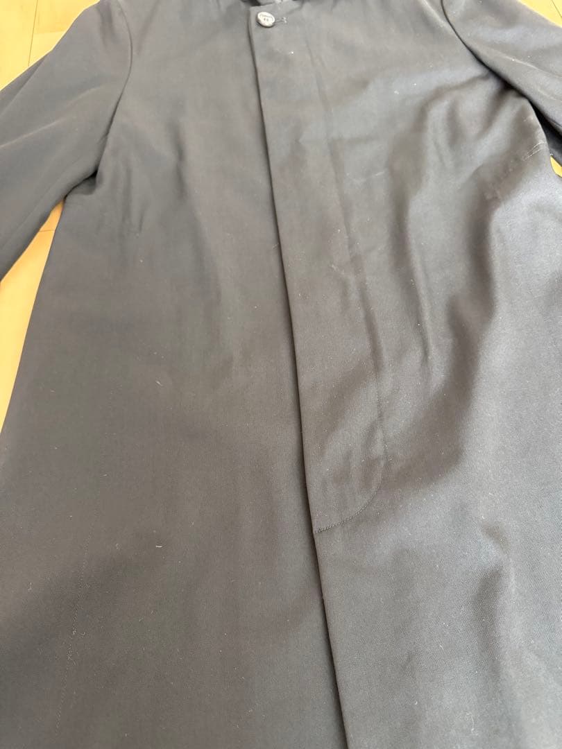 コムデギャルソン　ローブドシャンブル ブラック フード付きコート