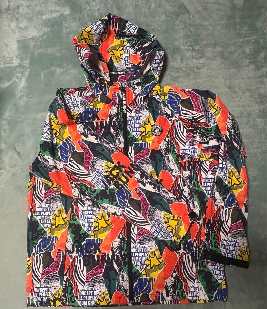 Jack Bunny ジャックバニー　マルチカラーフードジャケット　6