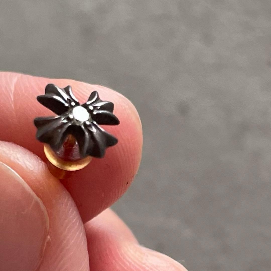 クロムハーツ　ピアス　925 シルバー　CHROME HEARTS ダイヤ入