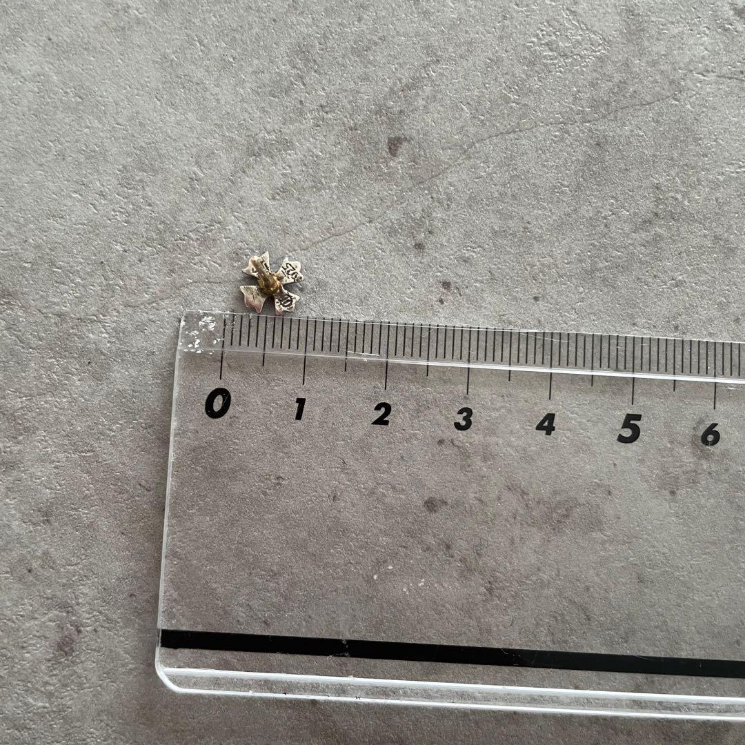 クロムハーツ　ピアス　925 シルバー　CHROME HEARTS ダイヤ入