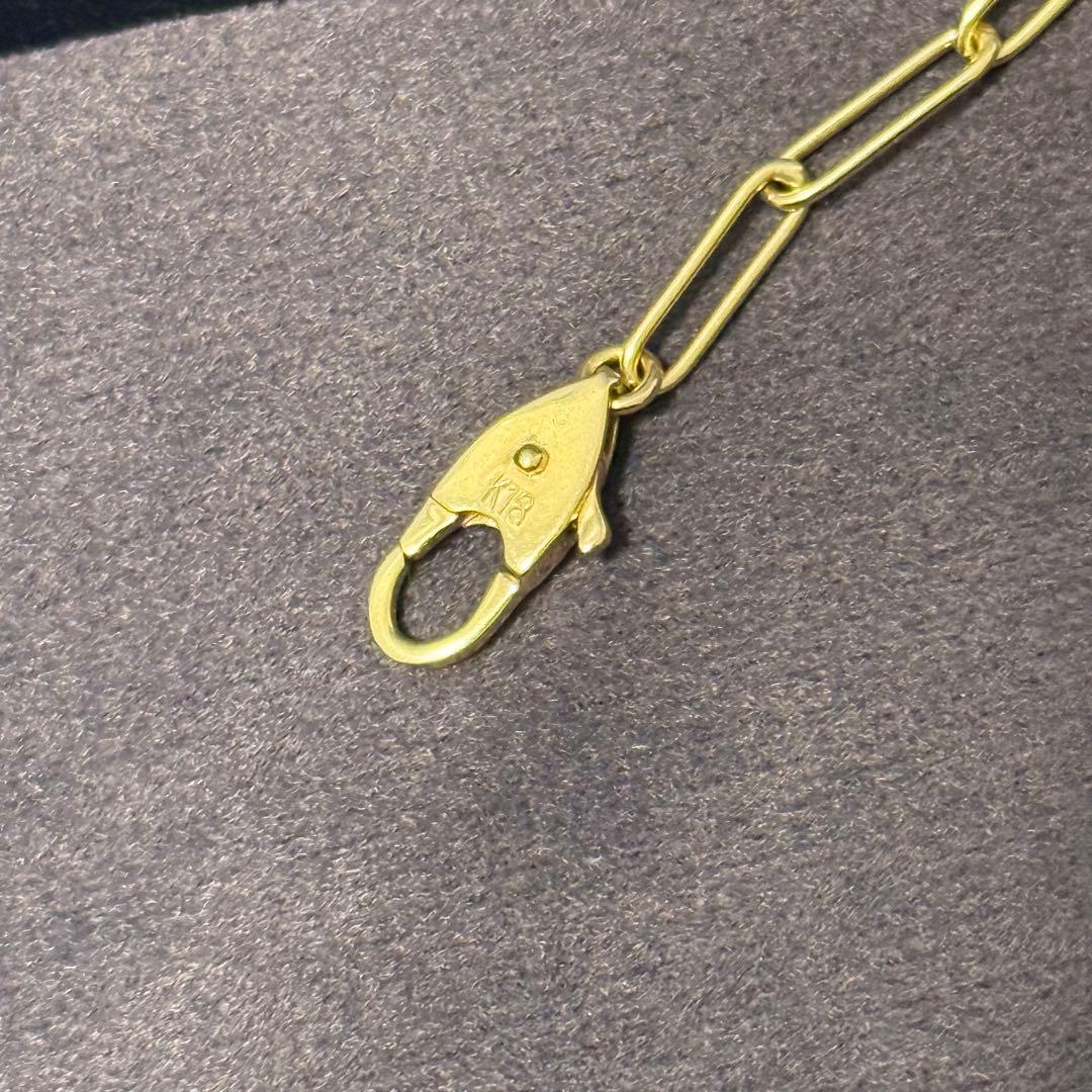 美品⭐️hirotaka K18 ALLABOUTBASICSラダーチェーンブレス